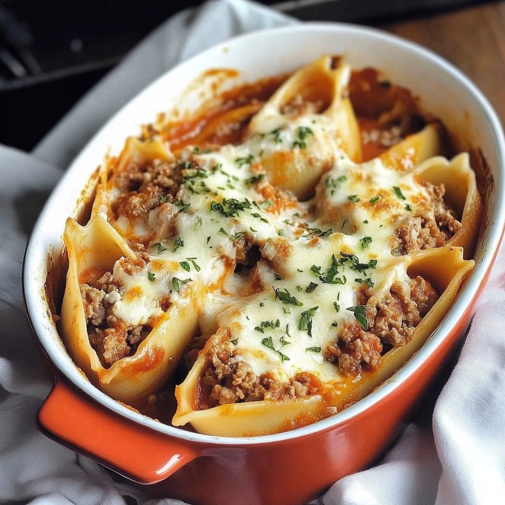 Beef Stuffed Shells