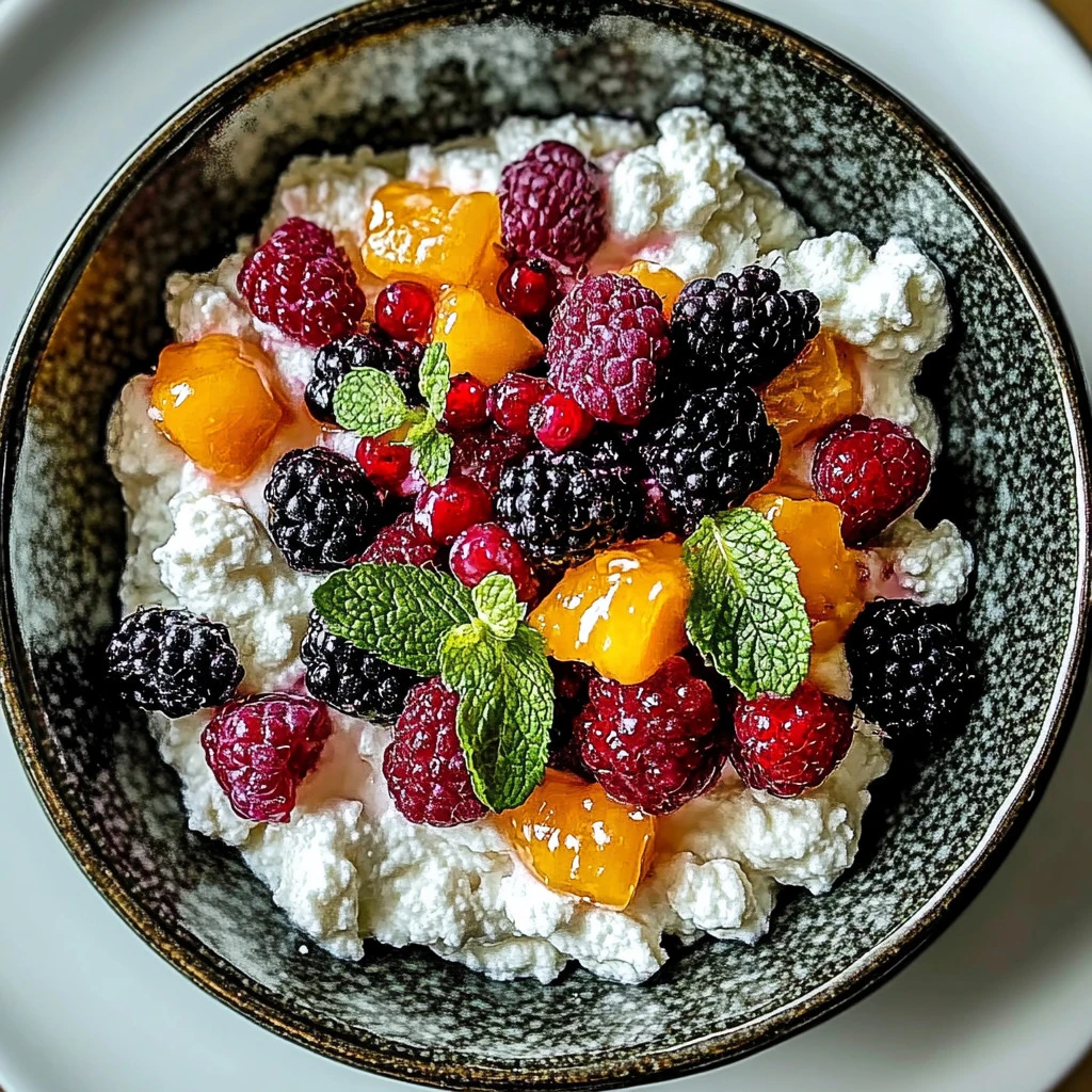 Berry Cottage Cheese Salad