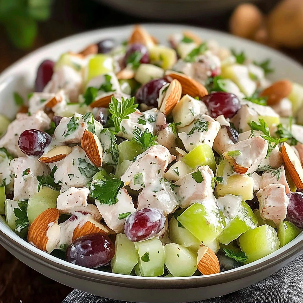 Chicken Salad with Grapes and Almonds