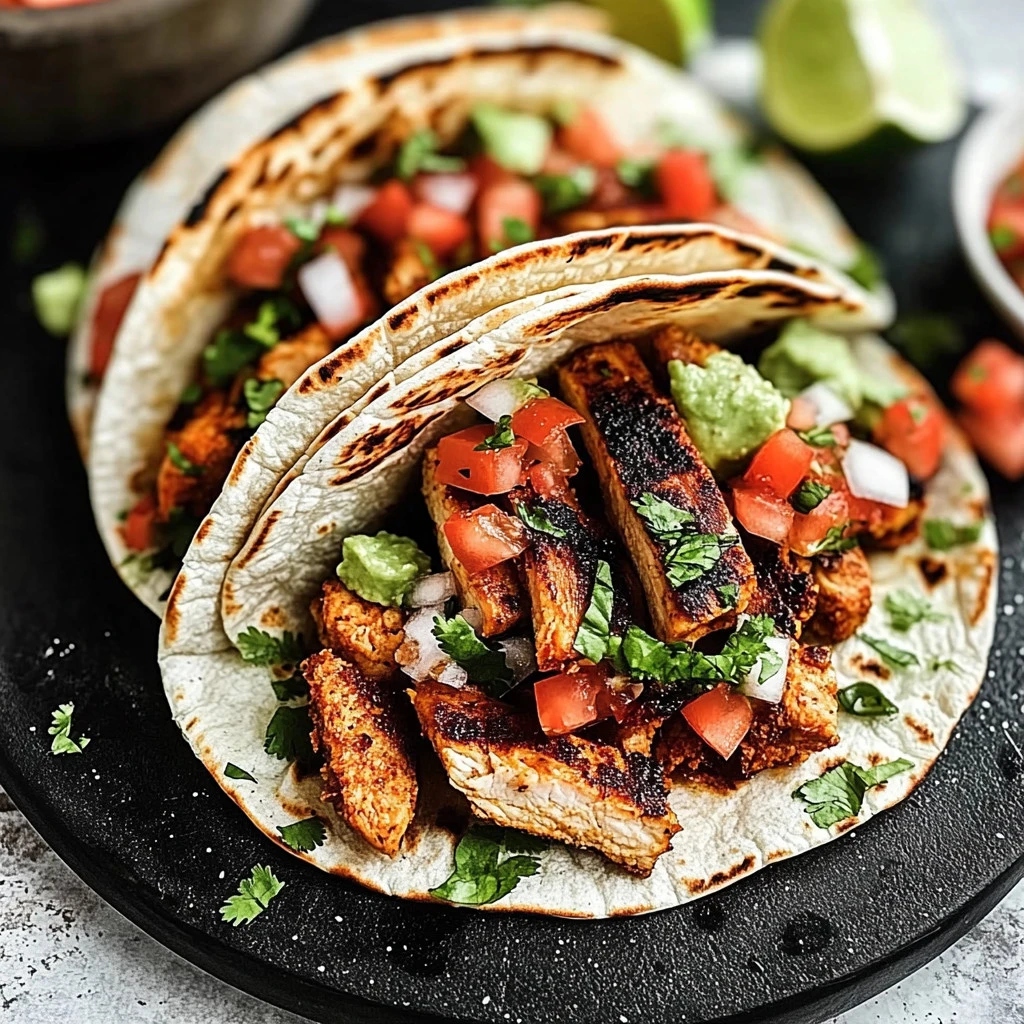 Grilled Chicken Street Tacos