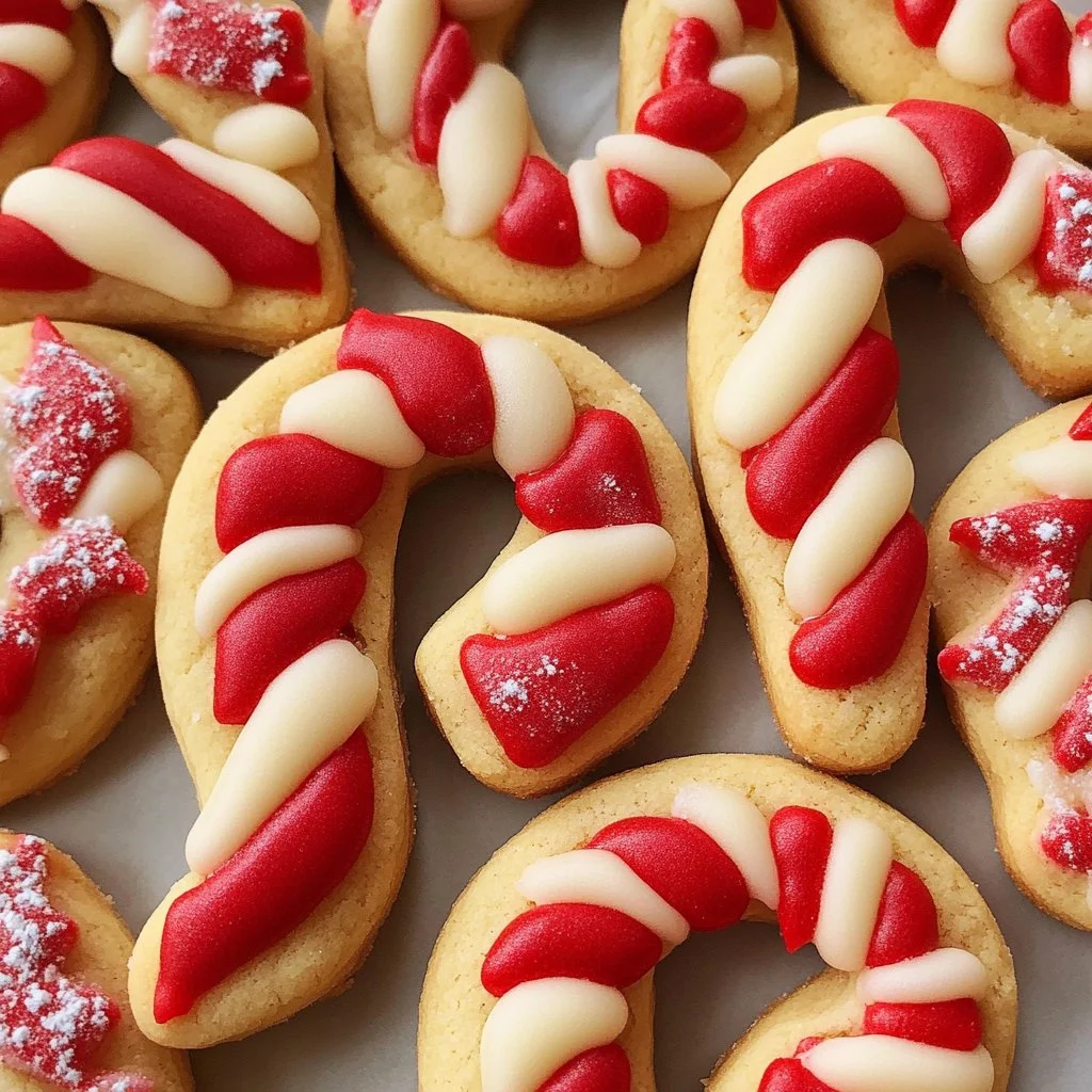 Candy Cane Cookies