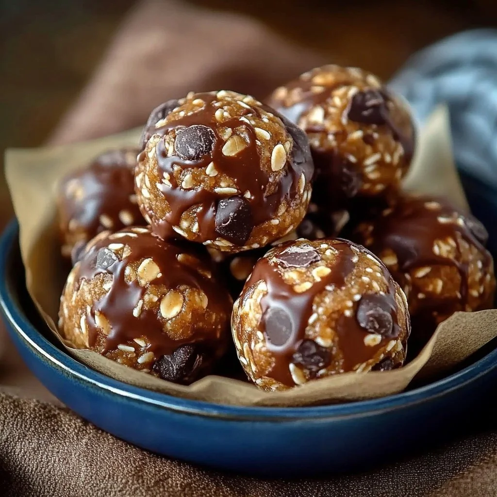 Chocolate Peanut Butter Energy Bites