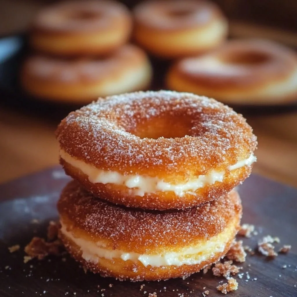 Churro Cheesecake Donut Cookies