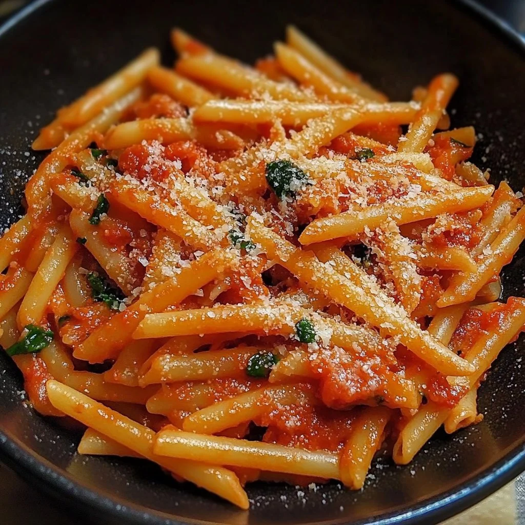 Easy Spicy Arrabbiata Pasta