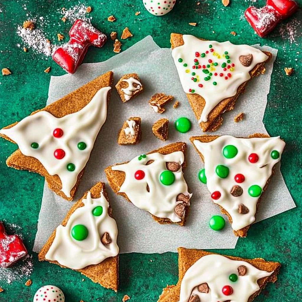 Gingerbread Cookie Bark
