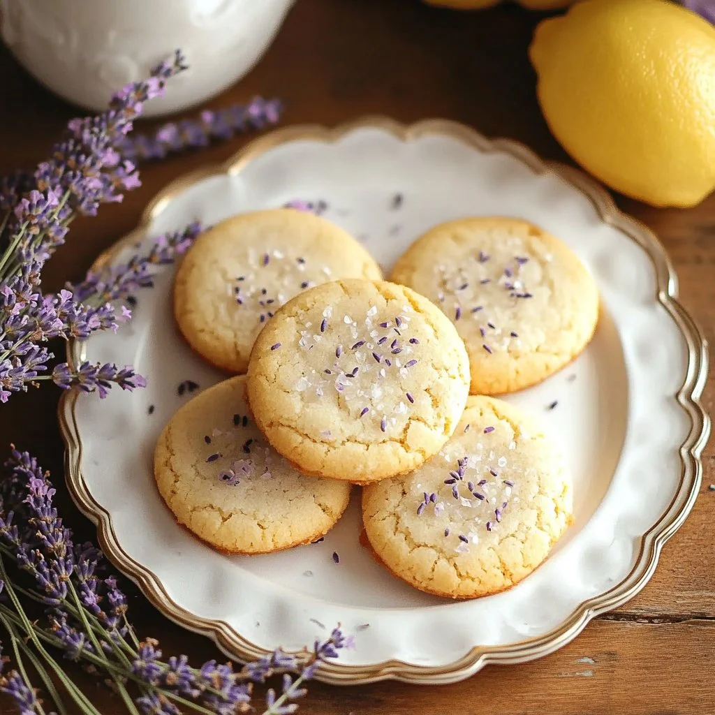Lemon Lavender Cookies