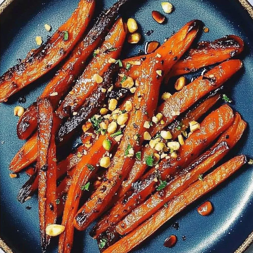 Miso Roasted Carrots