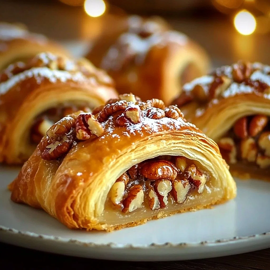 Pecan Pie Crescents