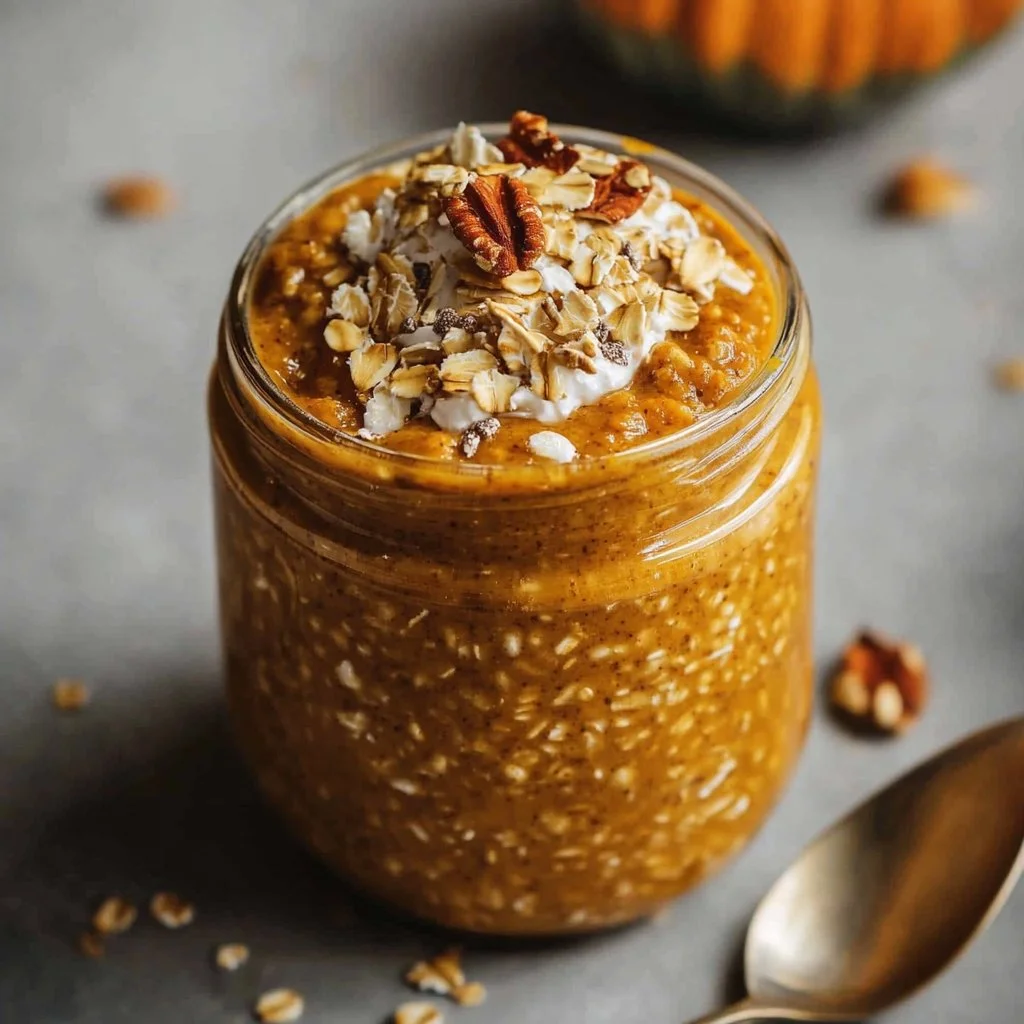 Pumpkin Overnight Oats