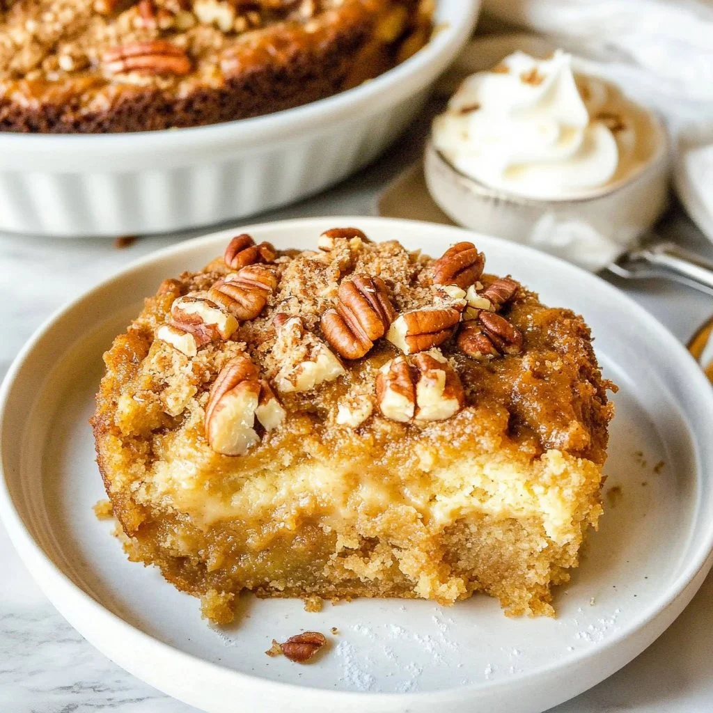 Pumpkin Pecan Dump Cake