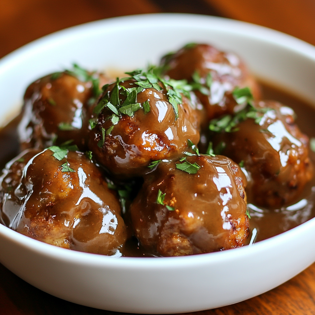 Meatballs with Gravy