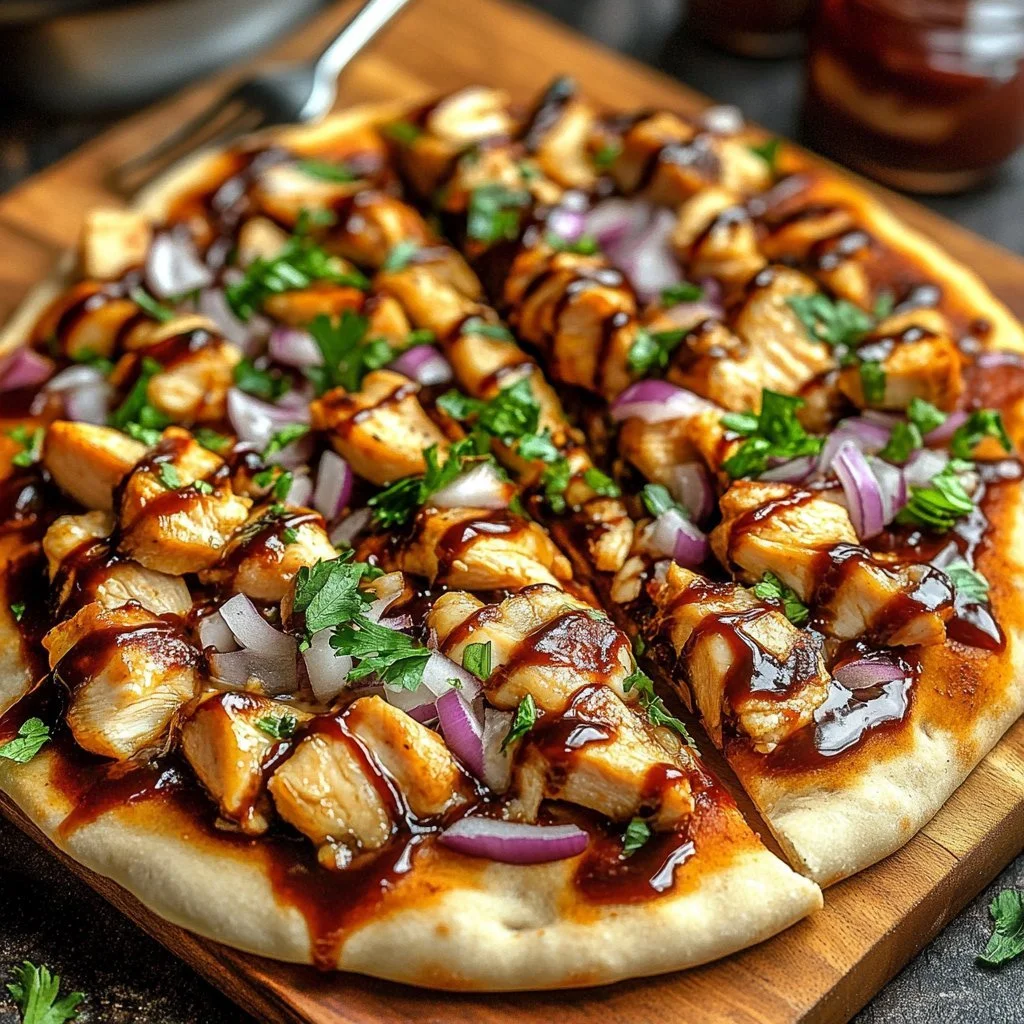 BBQ Chicken Flatbreads