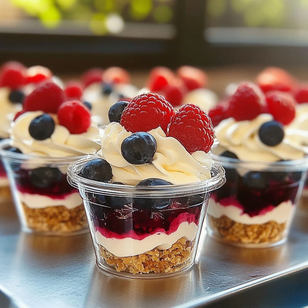 Berry Trifle Cups
