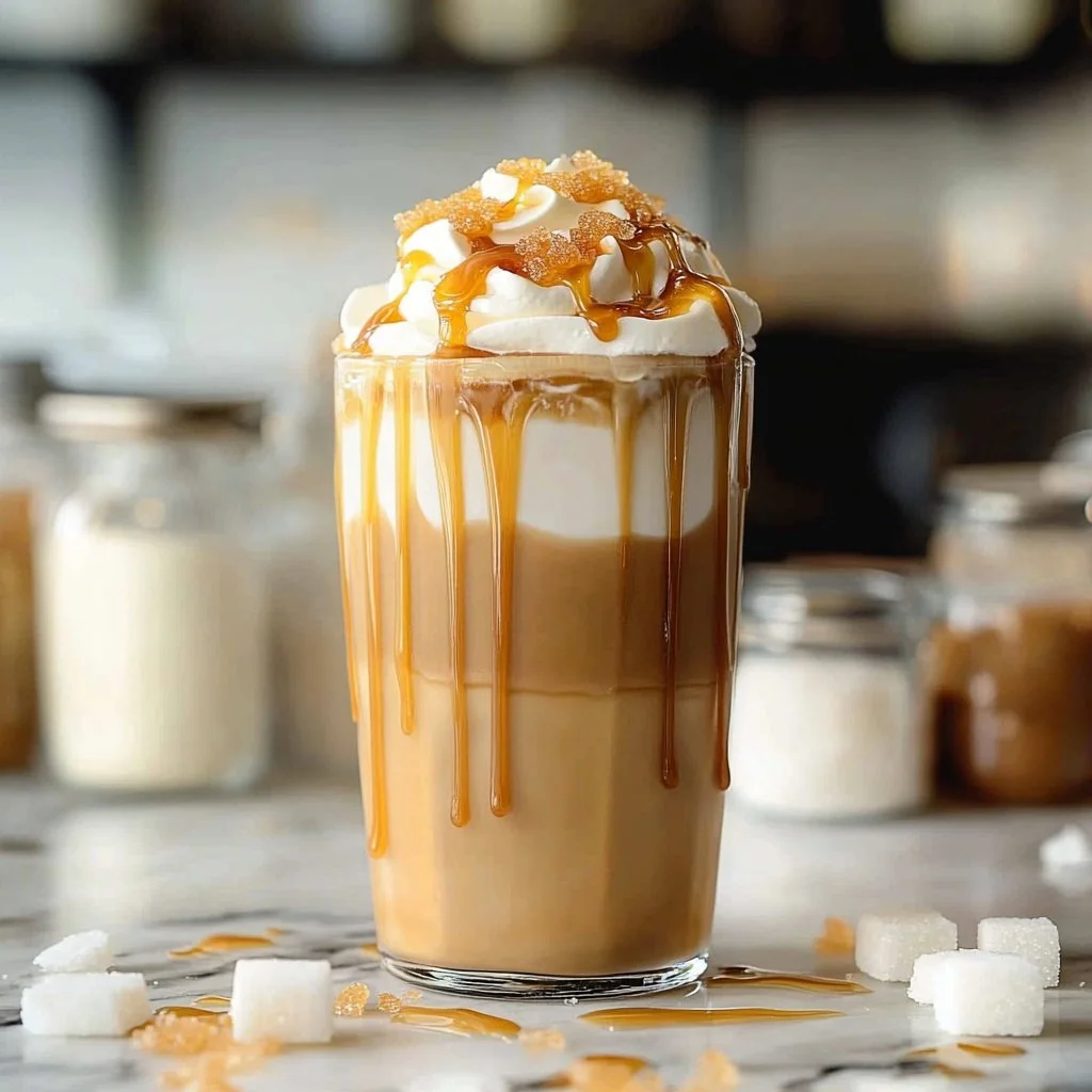 Caramel Apple Spice Iced Coffee