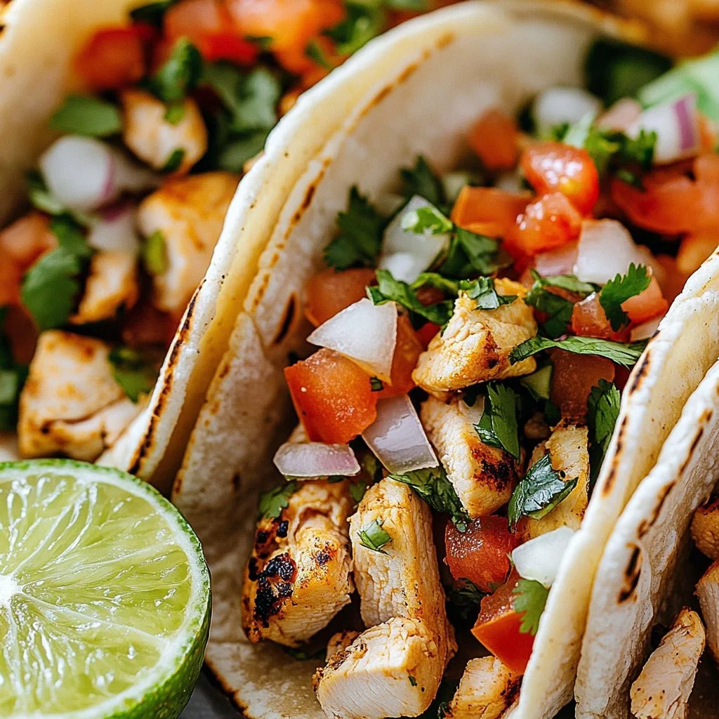 Chicken Street Tacos