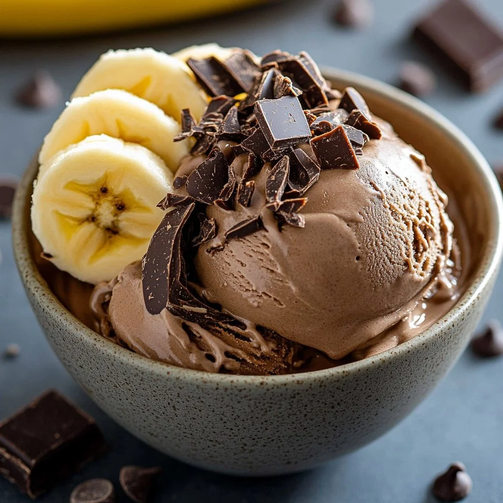 Chocolate Banana Nice Cream