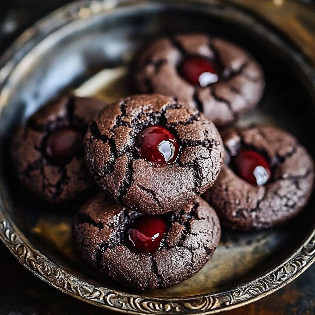 Chocolate Cherry Cookies