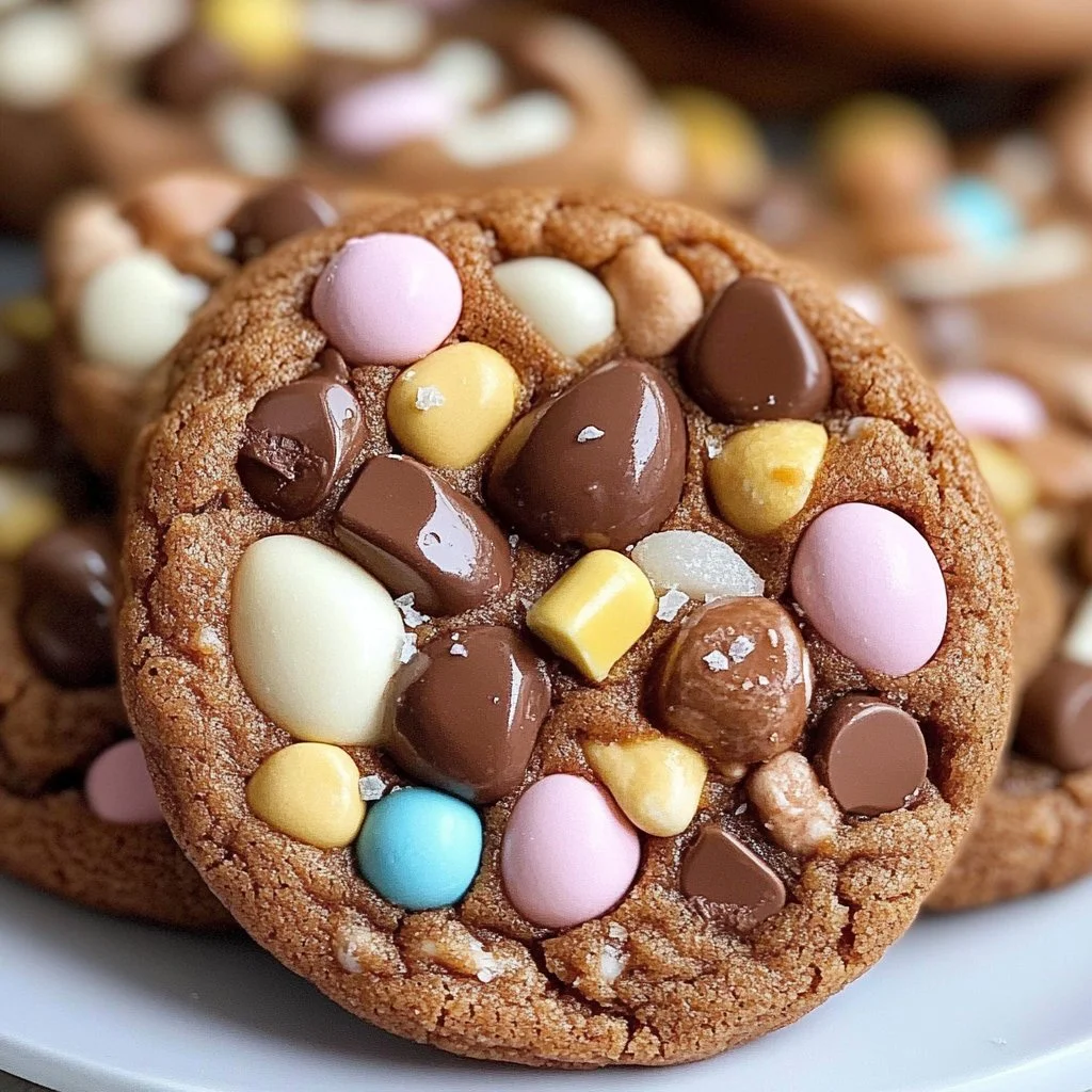 Chocolate Easter Bunny Cookies
