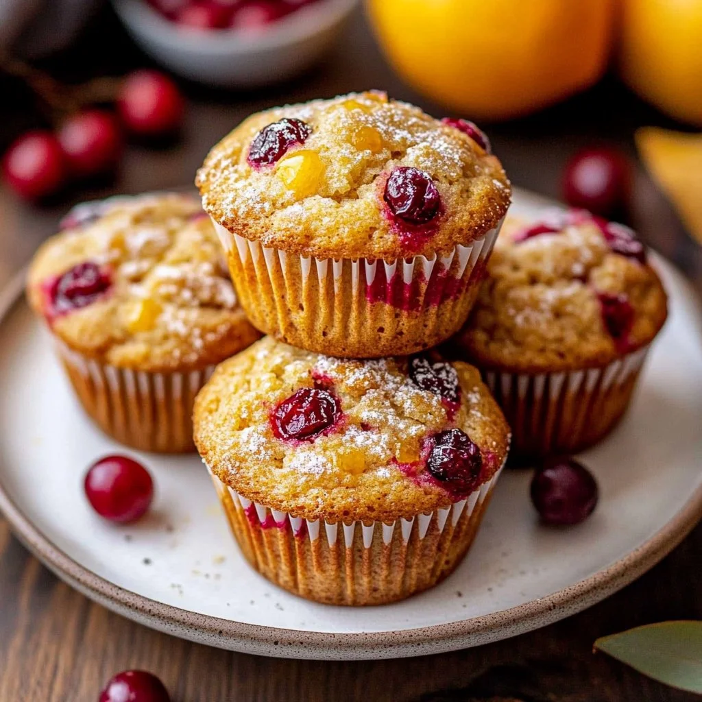 Cranberry Orange Muffins