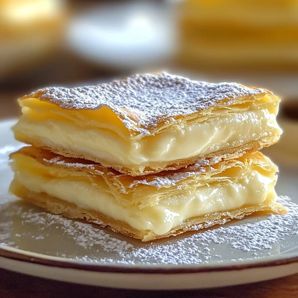 Custard Cream Squares