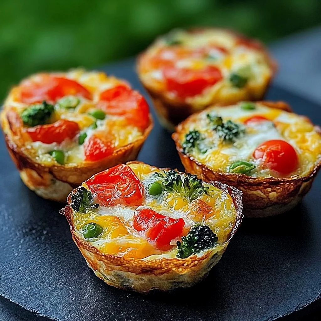 Egg White Muffins with Veggies