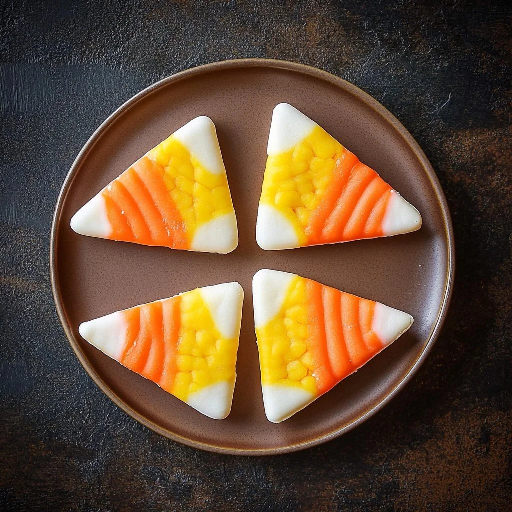 Festive and Fun Candy Corn Rice Krispies for Halloween