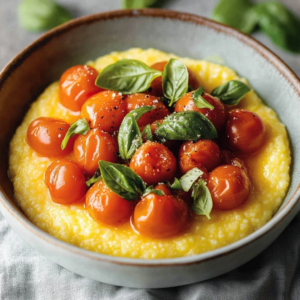 Herb and Tomato Polenta