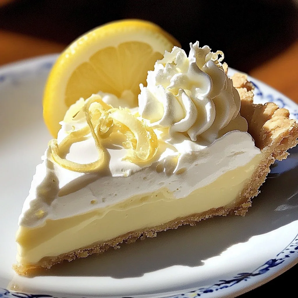 No-Bake Lemonade Pie