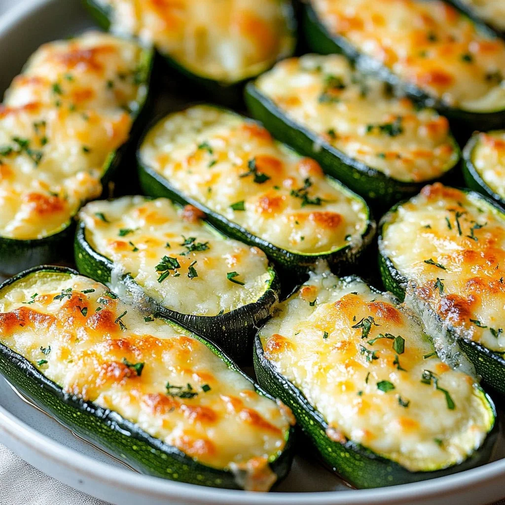 Parmesan Crusted Zucchini