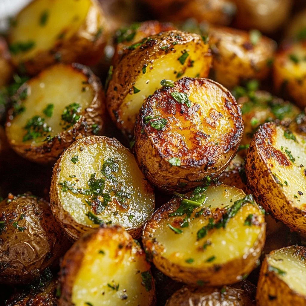 Parmesan Pesto Roasted Potatoes