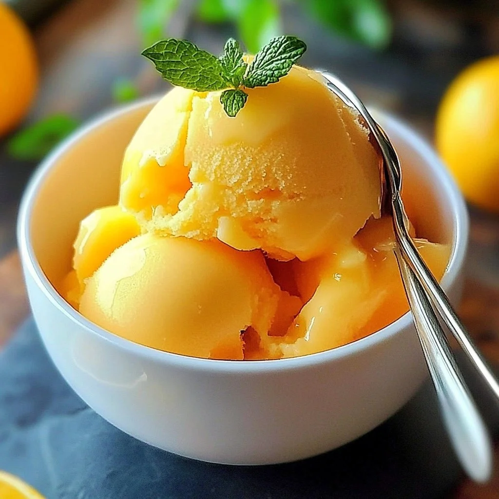 Peach Sorbet