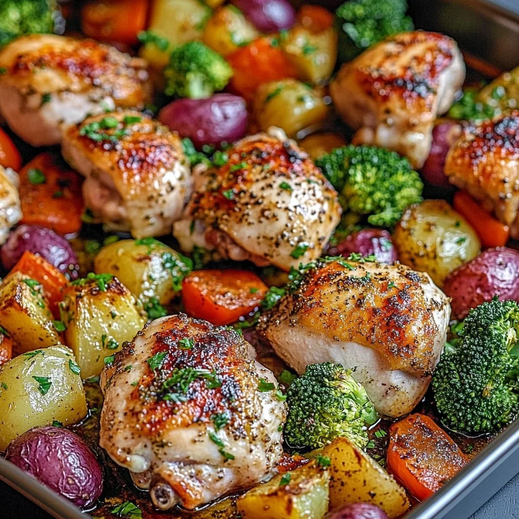 Sheet Pan Chicken & Veggies