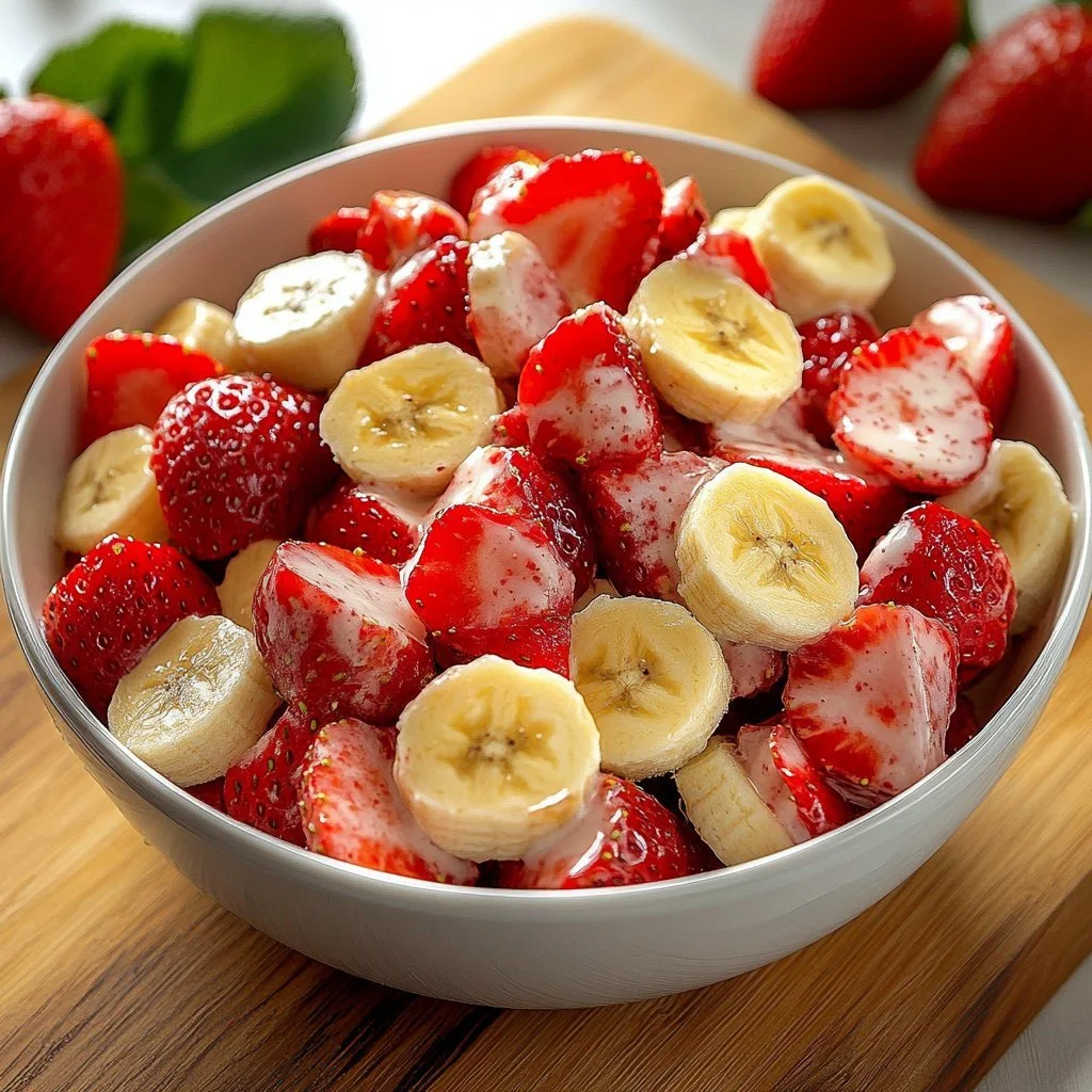 Strawberry Banana Salad