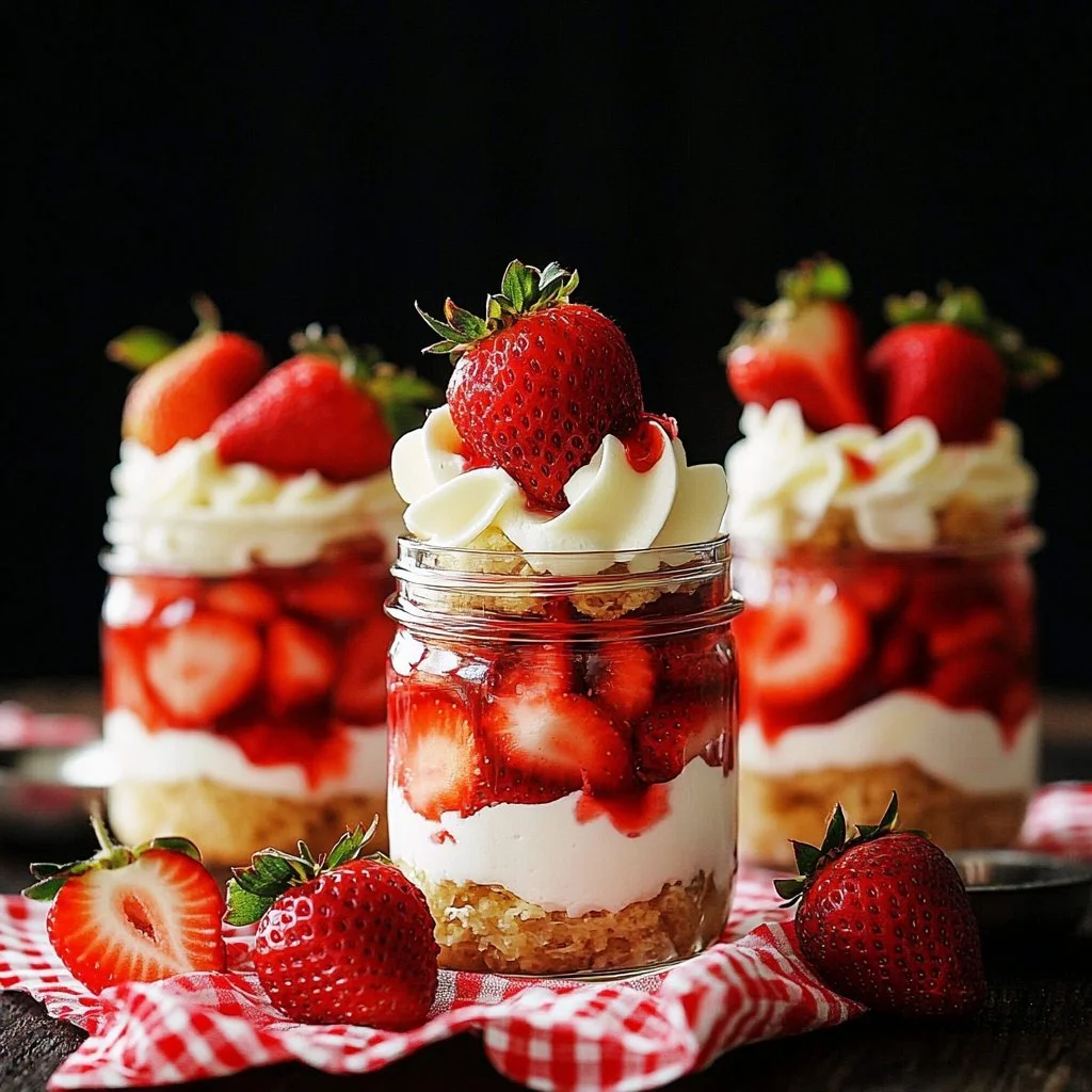 Strawberry Shortcake Jars