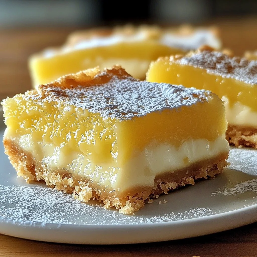 Two Ingredient Lemon Bars