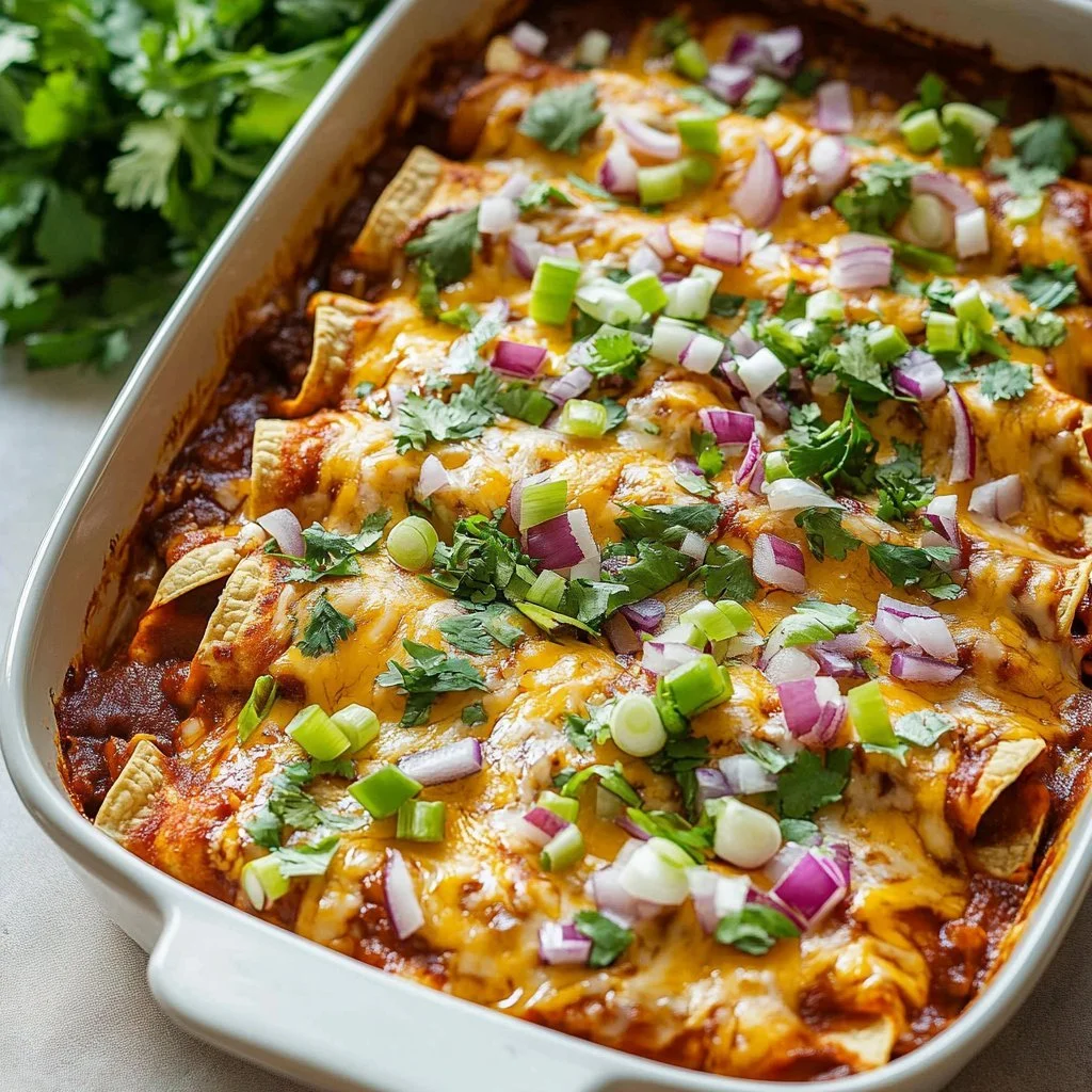 Vegetarian Enchilada Casserole