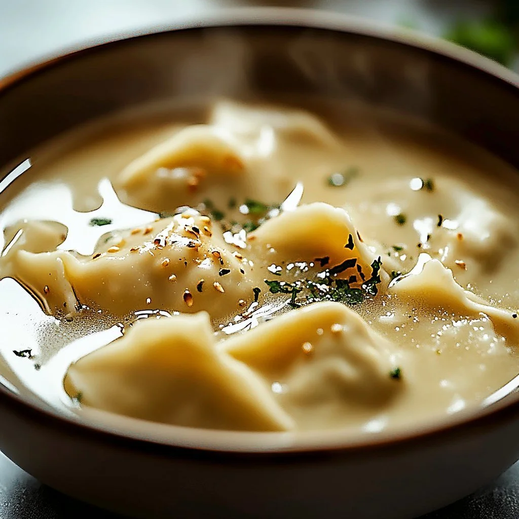 White Chicken Lasagna Soup
