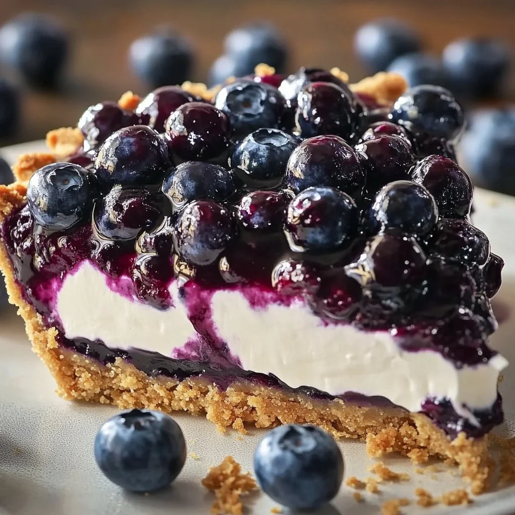 Blueberry Cream Cheese Pie