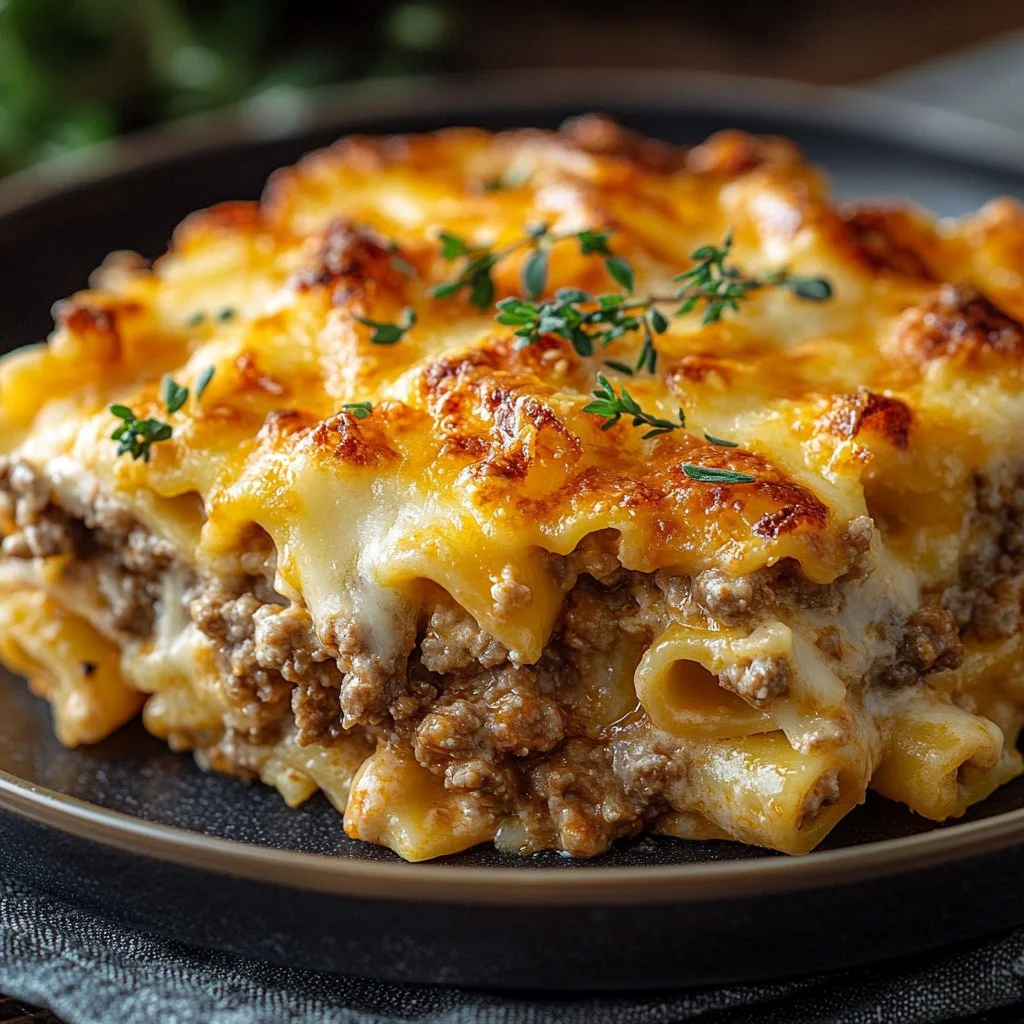Crockpot Cheesesteak Potato Casserole