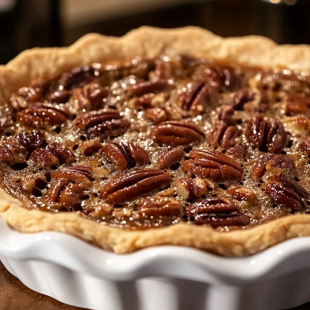 Pecan Fudge Chocolate Pie