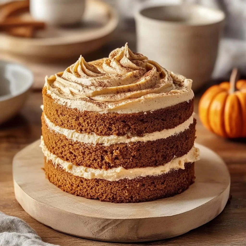 Pumpkin Spice Latte Cake