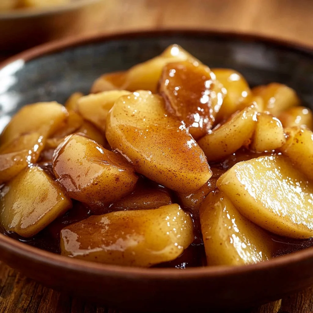 Slow Cooker Fried Apples