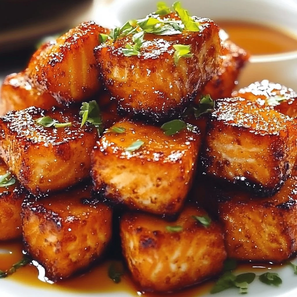 Sweet and Spicy Crispy Salmon
