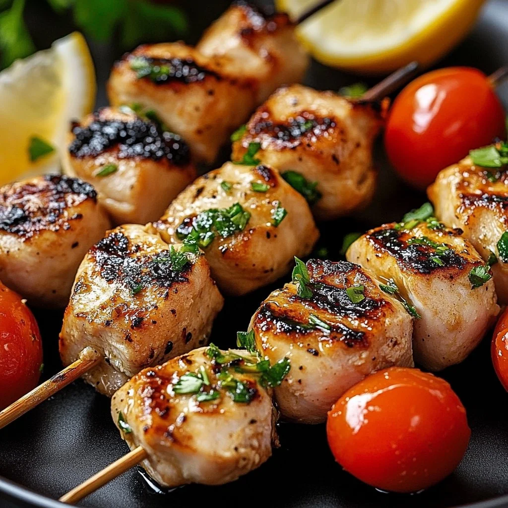 Authentic Greek Chicken Souvlaki Recipe