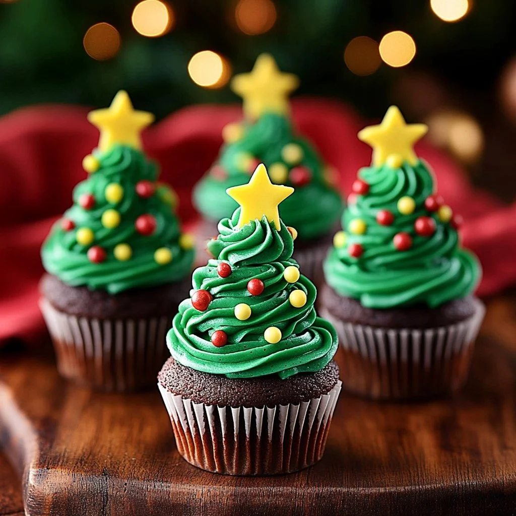 Brownie Christmas Trees