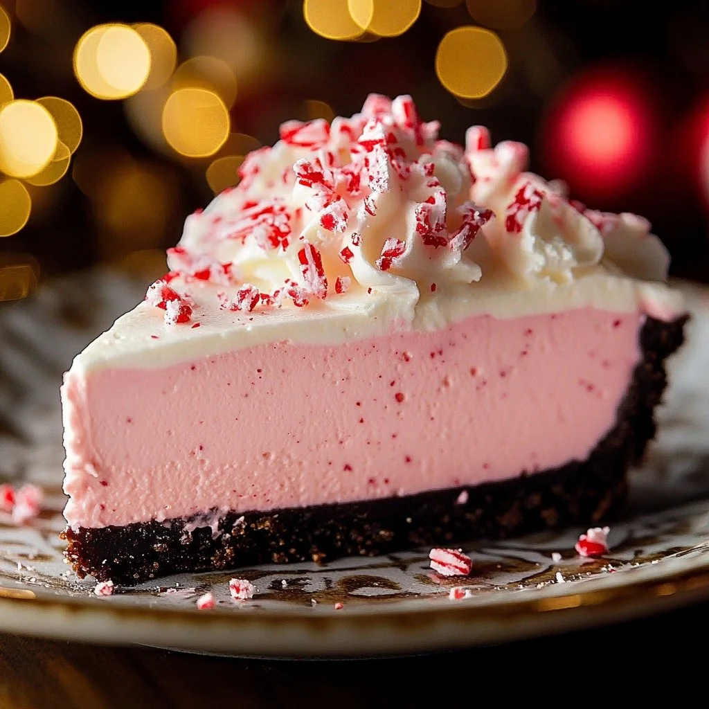 Candy Cane Pie