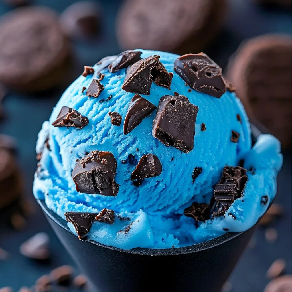 Cookie Monster Ice Cream