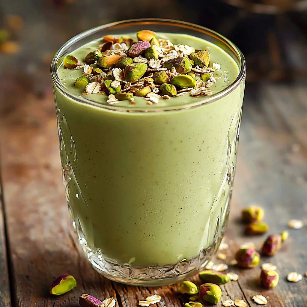 Creamy and Nutritious Pistachio Overnight Oats