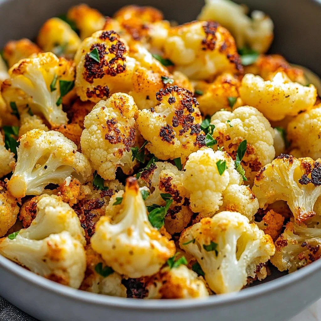 Crispy Roasted Cauliflower