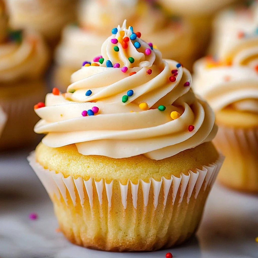 Delicious Vanilla Cupcakes